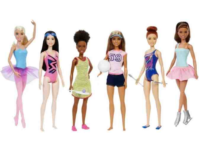 Barbie You Can Be Anything 6 Doll Sports Career Collection with Accessories