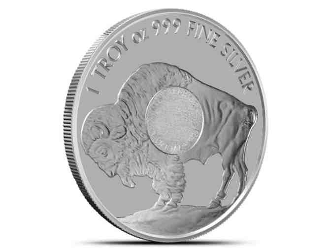 1 Troy oz .999 Sunshine Buffalo Silver Round