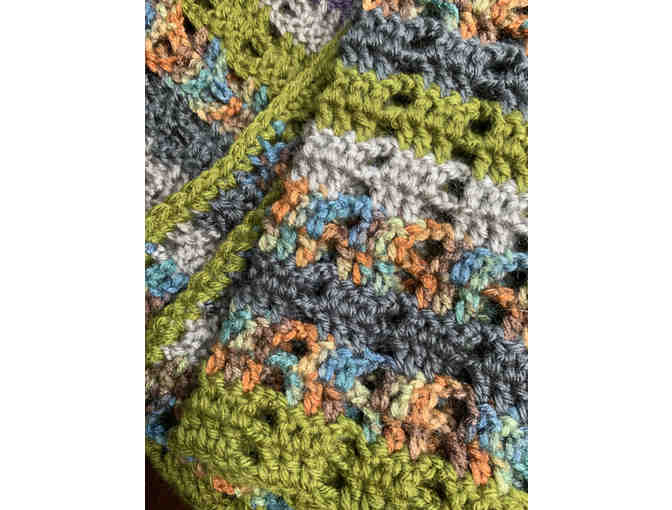 Crocheted Lap Throw