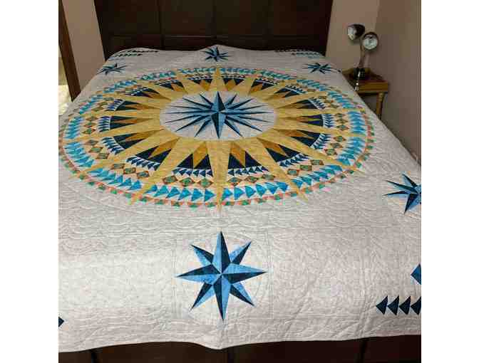 Quilt 'Nautical Mist' Design Handmade