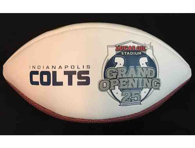 Indianapolis Colts #58 G Brackett graphic laser autographed football