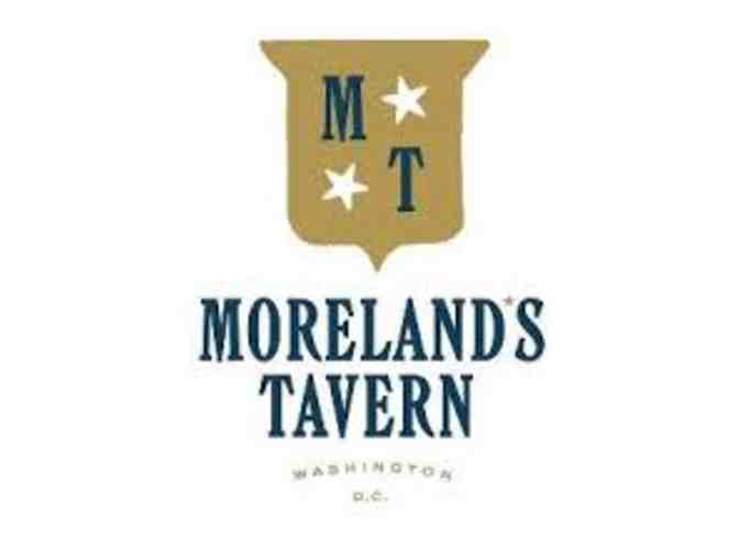 $50 to Moreland's Tavern