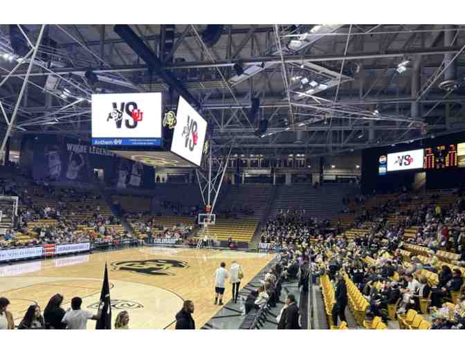 4 tickets to VIP seats at a CU Basketball game