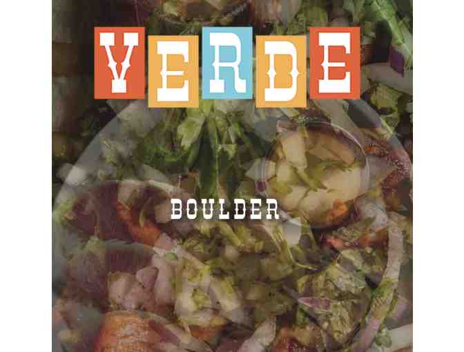 $25 Gift Card to Verde Restaurant!