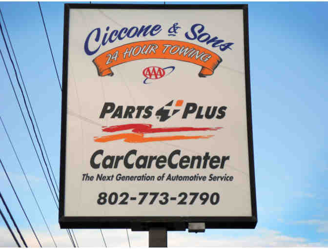 $40 Gift Certificate to Ciccone & Sons Auto Repair Services