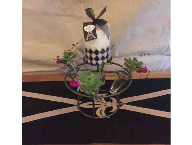 Black & White Table Setting