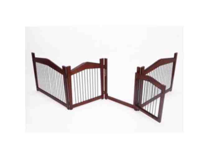 Merry Products 2-in-1 Configurable Single Door Furniture Style Dog Crate & Gate