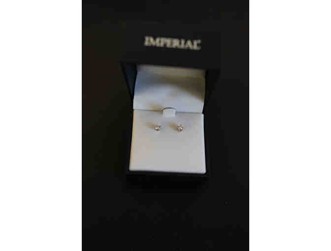 Gently Used Diamond Stud Earrings