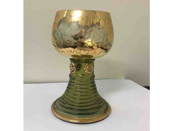 Collectible German Roemer Wine Glass