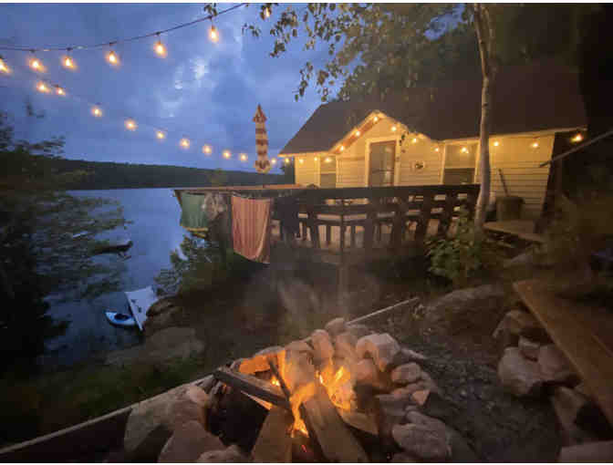 Lakefront Cabin (3 Night Stay) in Acadia National Park, Mount Desert Island, Maine.