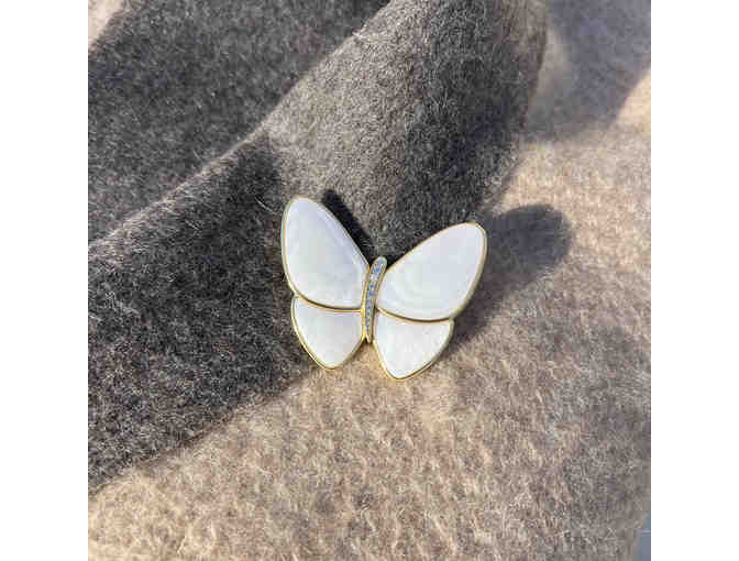 Mother of Pearl Brooch - Photo 1