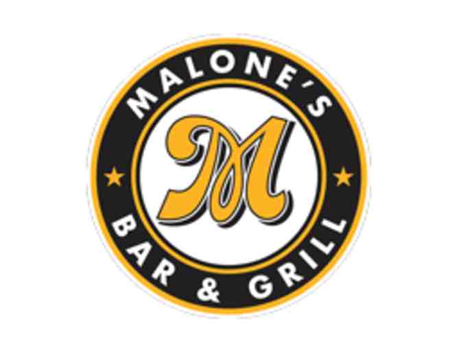 $40 Gift Card To Malone's Restaurant