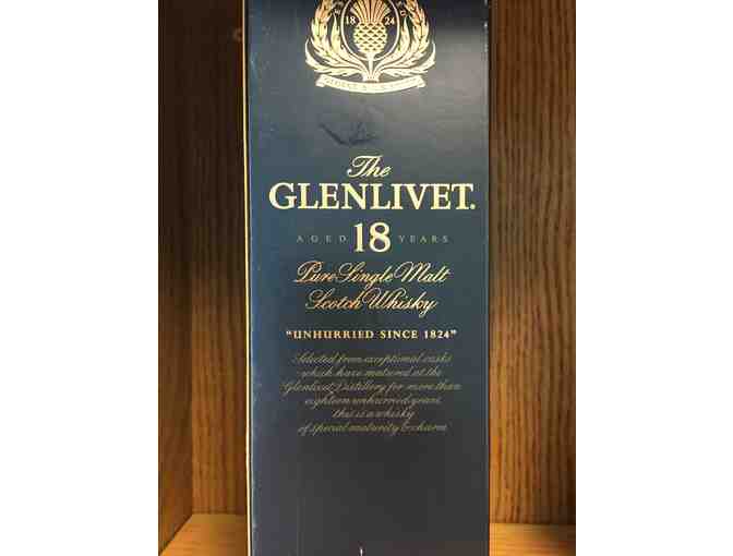 Glenlivet 18 Years Aged Pure Single Malt Whiskey