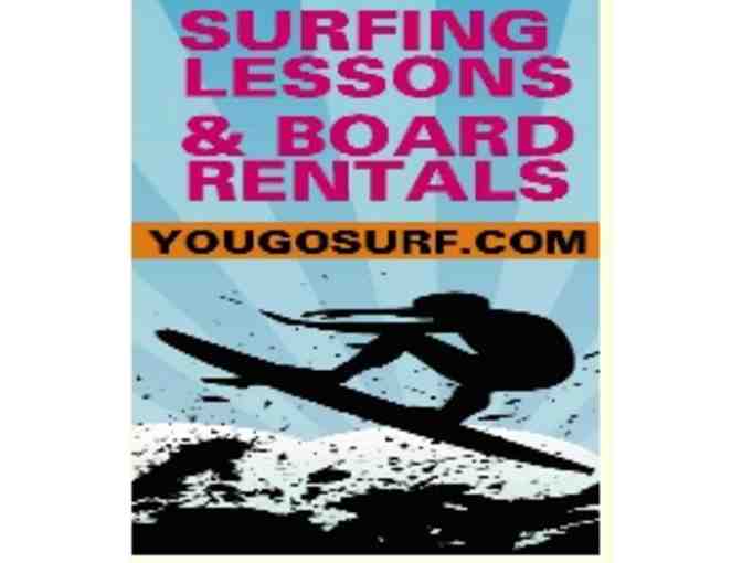 Two (2) Hour Private Surfing Lesson - YouGoSurf