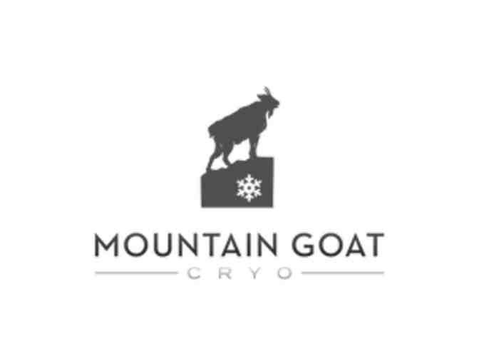 One Cryotherapy Session with Mountain Goat Cryo