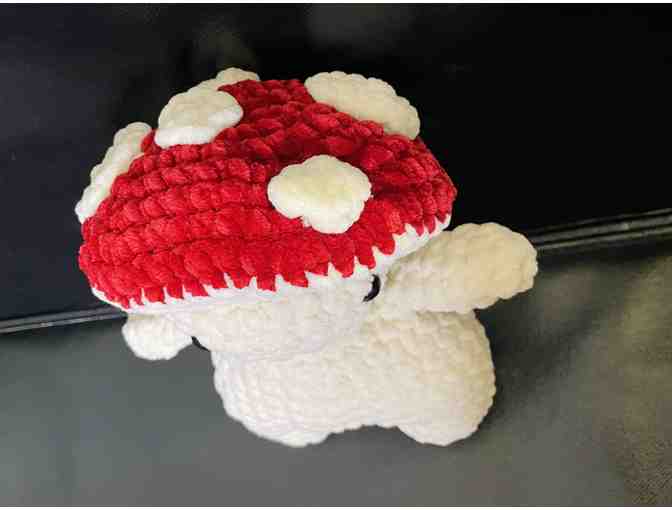 Crocheted Mocchi Mushroom