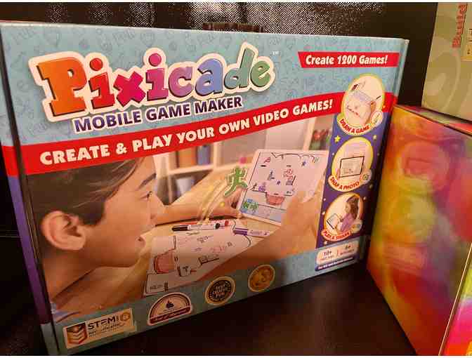 DIY Party Kits-Tie-Dye, Bird Feeder, Plaster Figurines, and Mobile Game Maker