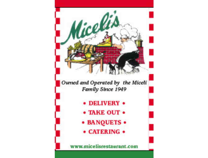 Miceli's Italian Restaurant - $100 Gift Certificate