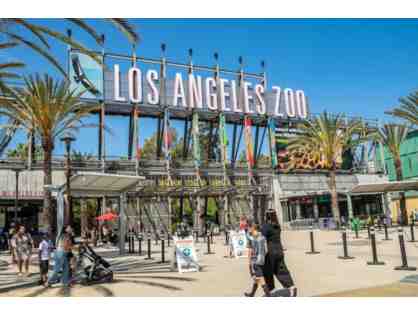 Los Angeles Zoo VIP Exclusive CART TOUR and Admission for 6 Guests