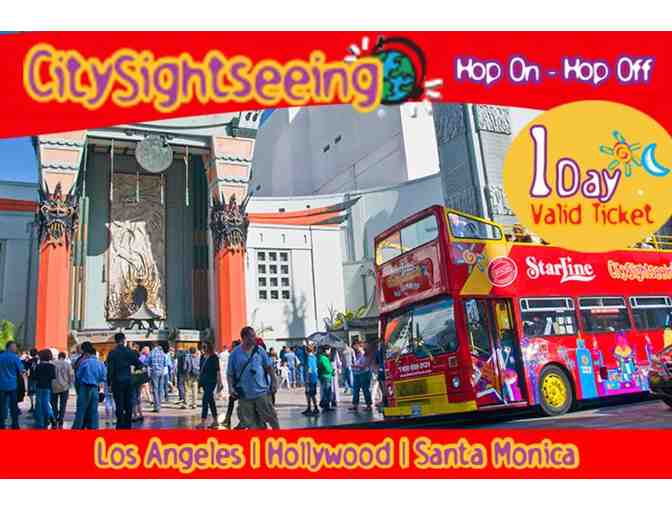 Starline Tours - (2) Tickets for City Sightseeing Double Decker Bus - Photo 3