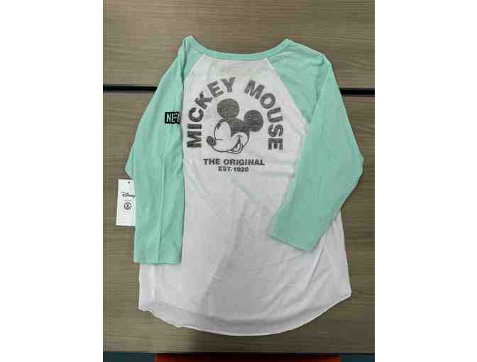 Disney Mickey Mouse Women's Baseball Shirt