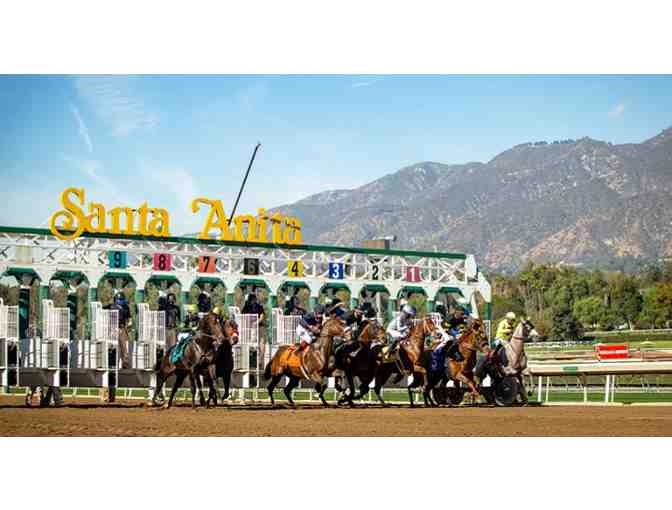 Santa Anita Racetrack-4 Clubhouse Passes and Valet Parking Pass