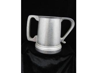 Beer Stein - Pewter Double Handle