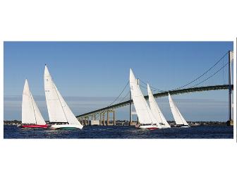 A 2 hour sunset sail for two on an America's Cup 12 Meter yacht