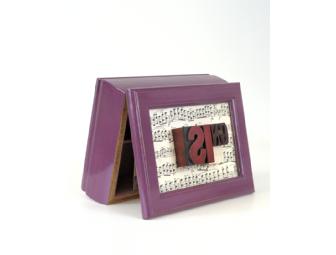 'Sing' Creatively Restored Jewelry Box & a Set of Art Cards by Karen Malcolm