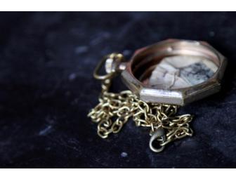 Surrealist Pocket Watch Necklace by Daylynn Richards