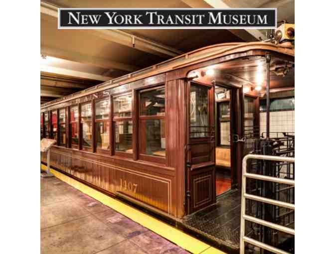 One Year Family Membership to the New York Transit Museum