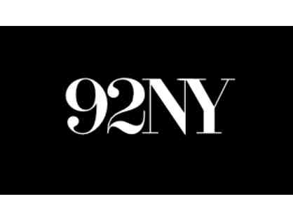 One 1-Month May Center Membership @ 92y