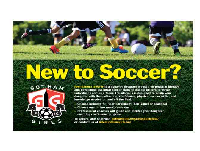 $475 A Season of Foundations Soccer at Gotham Girls FC Soccer Club - Photo 1