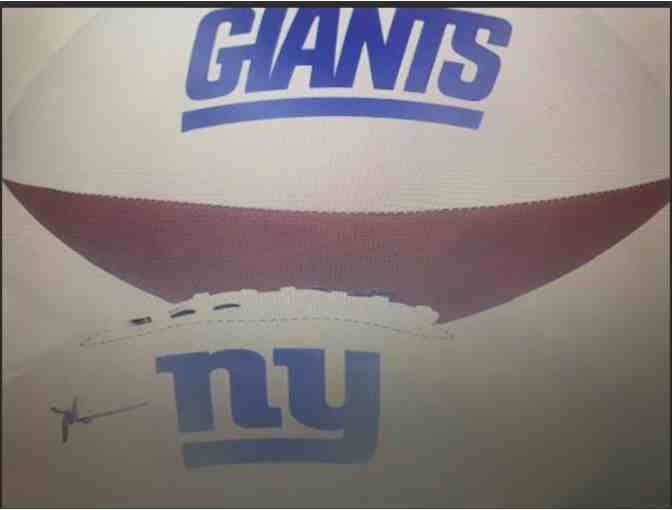 NY Giants Malik Nabers Autographed Football