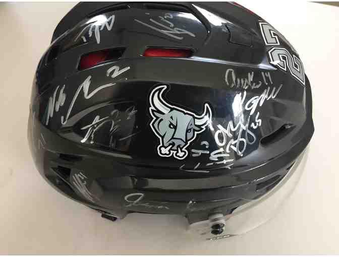 San Antonio Rampage Signed Helmet