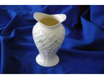 Shamrock Belleek Procelain Vase