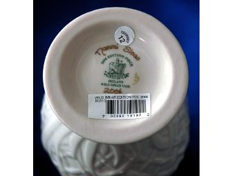 Shamrock Belleek Procelain Vase