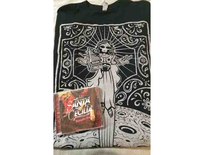 Autographed CD and T-shirt from Latin Grammy Winner La Santa Cecilia