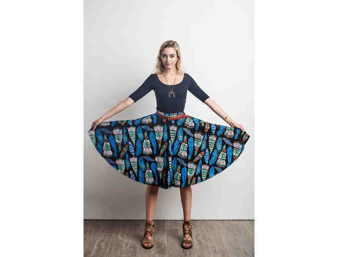 Women's 'Plume' Thief & Bandit - Women's Swing Pocket Skirt in Plume