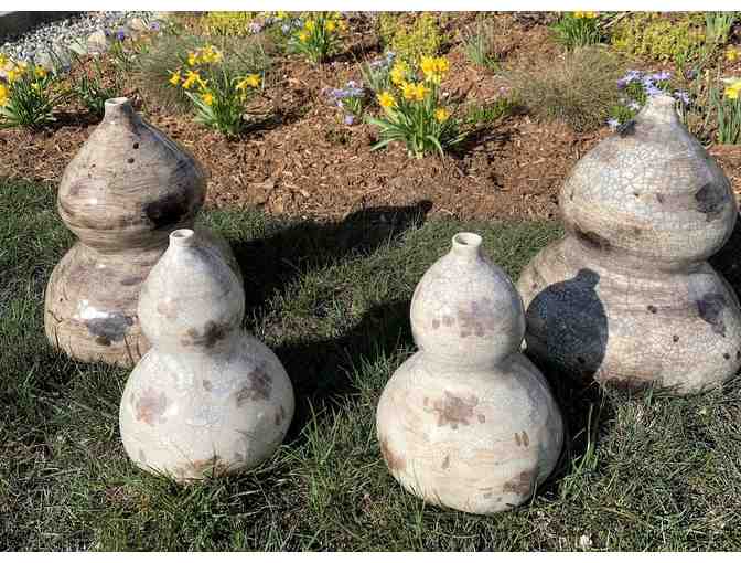 Pair of Thai Urns