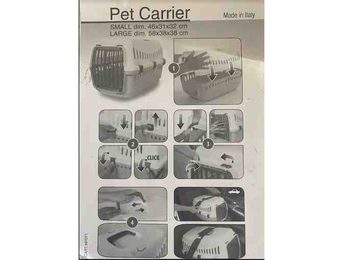 Gibsons Pet Food and Supplies - Pet Carrier for Cat & CARNA4 Cat Food: Value $63