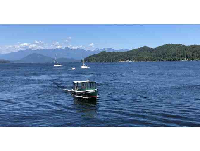 'Cruise 'n Q'- Gibsons Harbour Ferries tour with BBQ for 4 - Total Value $200