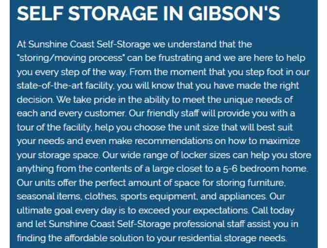 Sunshine Coast Self Storage donated a Downrigger Rod and Reel -Value $686