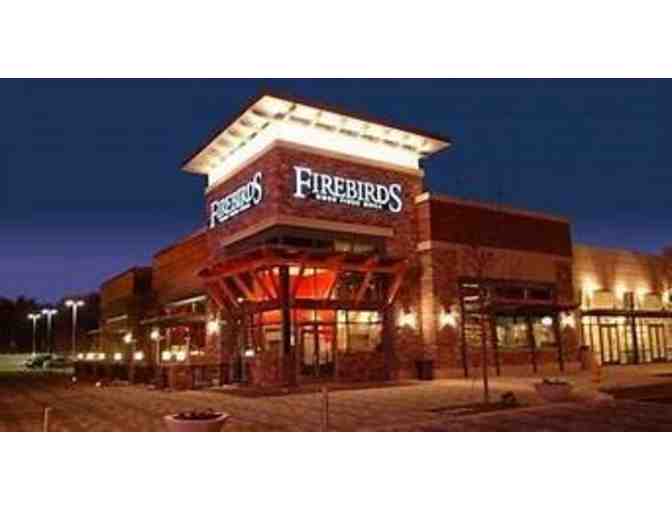 $25 VIP Gift Card at Firebirds Wood Fired Grill
