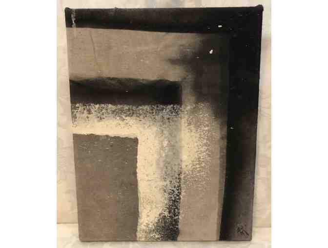 Abstract Painting by Local Amateur Artist, Zachary Brand - Photo 1