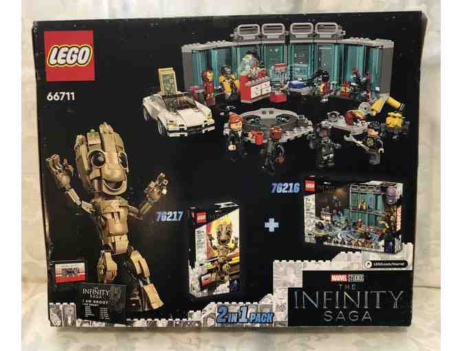 LEGO set (NEW) he Infinity Saga: Marvel Baby Groot & Iron Man Co-Pack