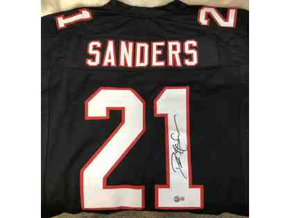 Deion Sanders Autographed Jersey