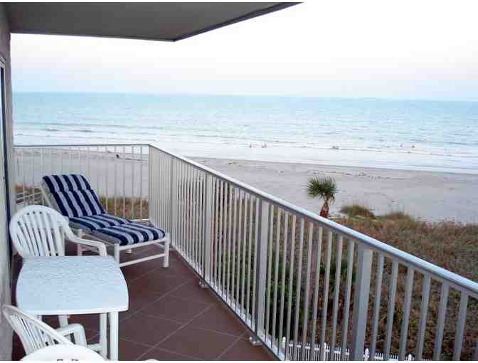 One week at a luxury three bedroom, two bath oceanfront condo at Cocoa Beach, Florida