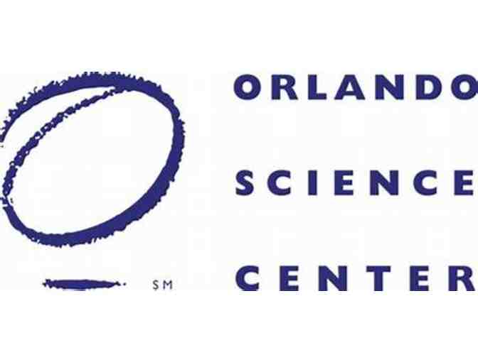 Four (4) Ticket Vouchers for Admission to the Orlando Science Center plus Special Gift BAg