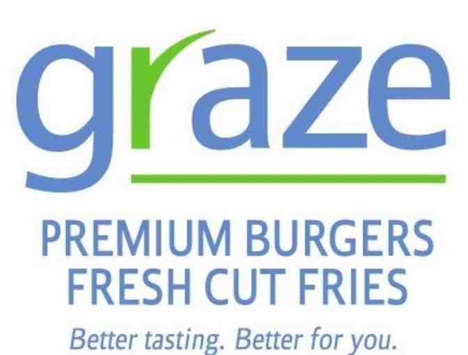 Graze Premium Burgers: $25 Gift Card